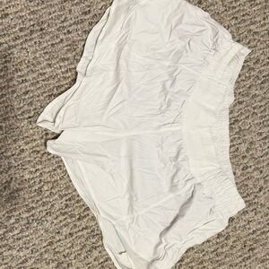 lululemon athletica White Athletic Shorts